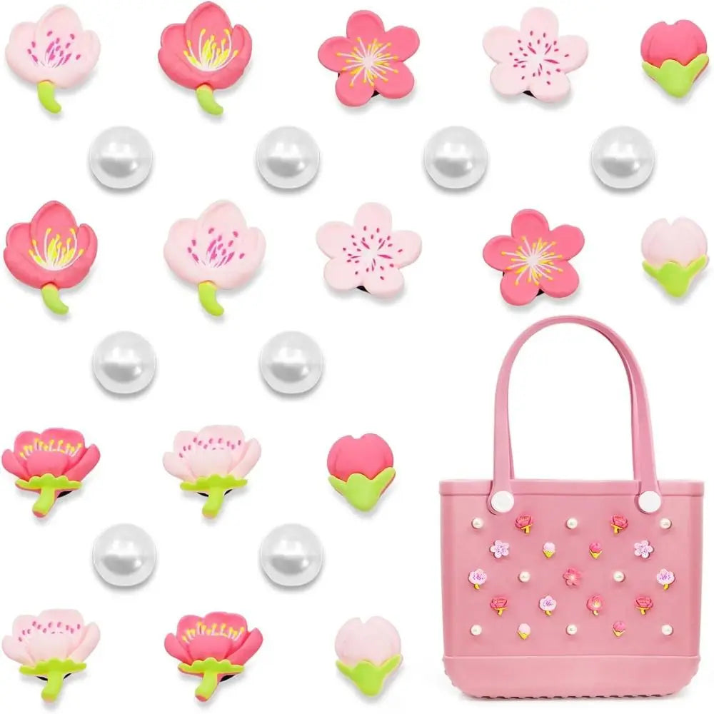 Déco Lulu - Fleurs et perles en couleurs 