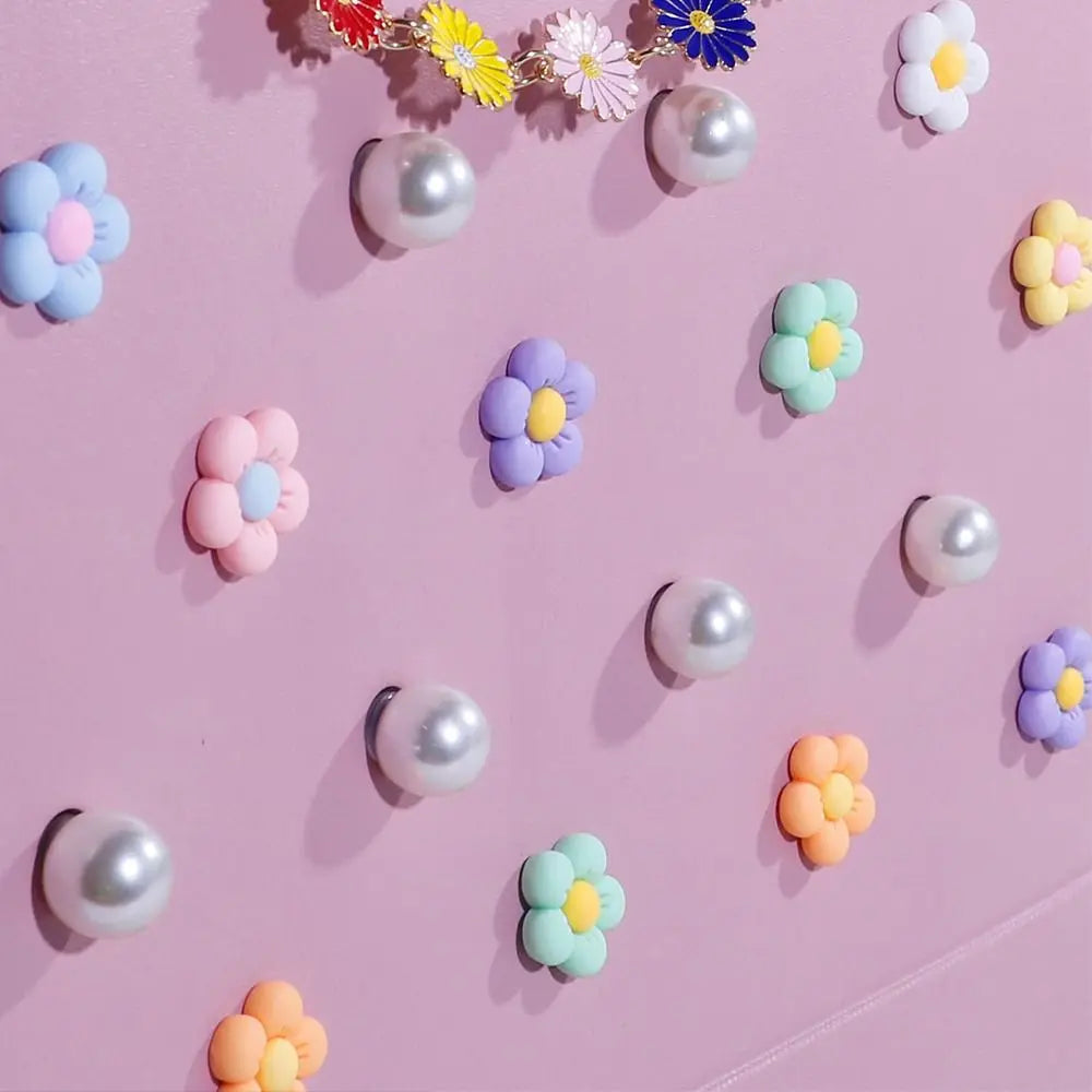 Déco Lulu - Fleurs et perles en couleurs 